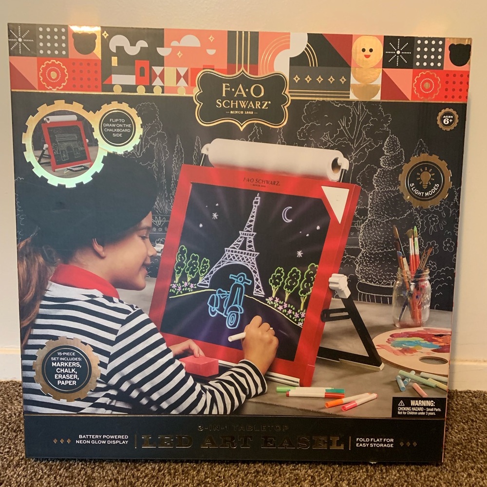 LED Art Easel